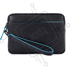 Клатч мужской Piquadro Blue Square Revamp AC5946B2VR/BLU, синий, натур.кожа