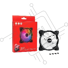 Вентилятор для корпуса ADATA XPG HURRICANE 140 PWM ARGB черный, 140 мм, пластик, 1800 об/мин, 28.1 дБ, 4 pin