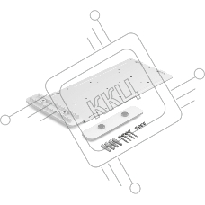 Крепеж настольный Accessory Logitech,Tap PC Mount white