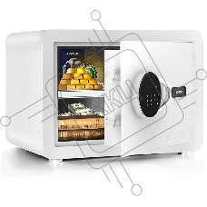Сейф Deli ET541 350x 250x 250 мм, электронный/ключевой, белый
