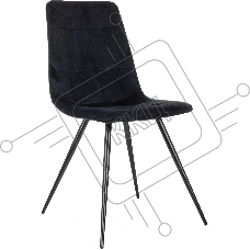 Стул для дома Бюрократ CH-K1_4 комплект 4шт черный Holland 75 металл черный на ножках (CH-K1_1/HL75_4) Стул для дома Бюрократ CH-K1_4 комплект 4шт черный Holland 75 металл черный на ножках (CH-K1_1/HL75_4)