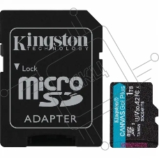 Флеш карта microSDXC 1Tb Kingston SDCG4/1Tb Canvas Go! Plus + adapter