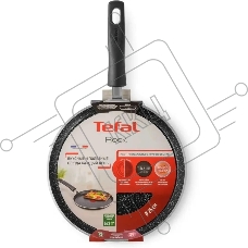 Сковорода блинная Tefal Rock 04235525 круглая 25см покрытие: Mineralia ручка несъемная (без крышки) черный
