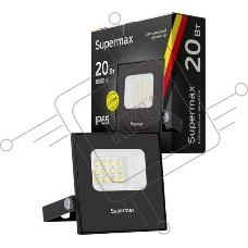 Прожектор светодиодный Supermax SPR 20Вт 6500К 2000лм IP65 КОСМОС S_PR_LED_20