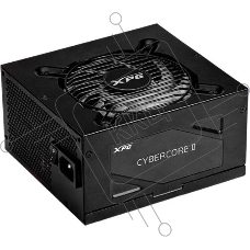 Блок питания ADATA XPG CYBERCORE II 1000W (CYBERCOREII1000P-BKCEU), 1000Вт, 80 PLUS Platinum, 120мм, модульный, черный