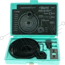 Набор коронок Sturm! 5440202 по дереву (15пред.) для шуруповертов Набор коронок Sturm! 5440202 по дереву (15пред.) для шуруповертов