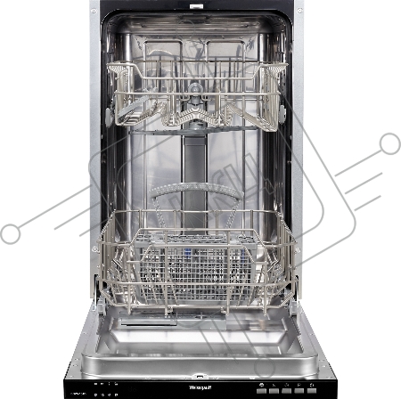 Встраиваемые посудомоечная машина Weissgauff BDW 4134 D, 45 см, 10 комплектов