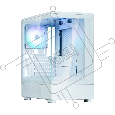 Компьютерный корпус ZALMAN P10, MATX, WHITE, WINDOW, 2x3.5