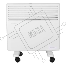 Конвектор Eurolux ОК-EU-1000, белый, 1000 Вт, 15 м2, термостат
