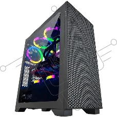 Компьютерный корпус Azza Hive черный без БП ATX 8x120mm 5x140mm 2xUSB2.0 1xUSB3.0 audio bott PSU