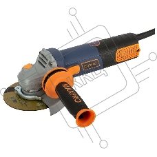Шлифмашина угловая MAX-PRO MPAG950/125Q1 950 Вт, 3000-11000 об/мин, быстрозажимной кожух 125 мм, регулировка оборотов, антивибрационная ручка, дополнительные щетки,