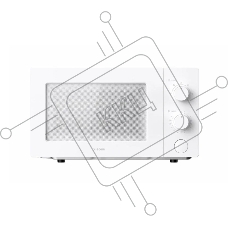 Микроволновая печь Xiaomi MWB010-1A белый, 20 л, 700 Вт, переключатели - поворотный механизм