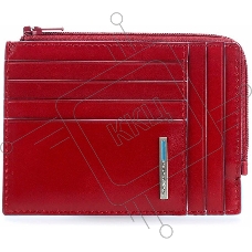 Чехол для кредитных карт Piquadro Blue Square PU1243B2R/R красный натур.кожа