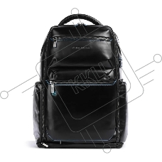Рюкзак мужской Piquadro Blue Square CA6592B2BM/N, кожа, черный