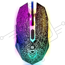 Мышь проводная Defender Shock GM-110L черный, 3200 dpi, USB, кнопки - 6