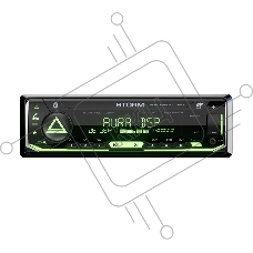 Автомагнитола AURA STORM-868DSP, 1 DIN, Bluetooth, USB Type-A, AUX, пульт ДУ