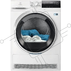 Сушильная машина Electrolux EW8D384HE белый, 8 кг, сушка - конденсационная (тепловой насос), программ - 12, 59.6 x 85 x 63.8 см (пан.англ.)