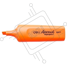 Текстовыделитель Deli Accent ES621ORANG Delight скошенный пиш. наконечник 1-5мм оранжевый