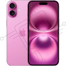 Смартфон Apple iPhone 16, 8/128Gb, розовый