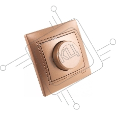 Светорегулятор СП 1000 Вт Мира метал. зол. Lezard 701-1313-157