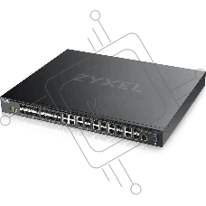 Коммутатор ZyXEL XS3800-28, 4×10 Гбит/с + 8×10 Гбит/с комбо + 16×SFP+, управляемый