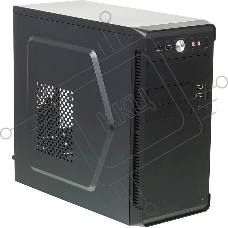 Компьютерный корпус Accord ACC-B022 черный без БП mATX 1x80mm 1x92mm 2x120mm 4xUSB2.0 audio