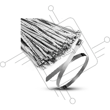 Хомут кабельный 4.6х150 сталь AISI 304 (уп. 100 шт) TOKOV ELECTRIC TKE-HM304-4.6-150-N/100