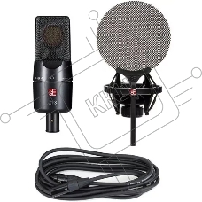 Микрофон конденсаторный sE Electronics X1 S VOCAL PACK 20 Гц 20 кГц, кардиоида, комплектация: металлический поп-фильтр, держатель типа паук, 3-х метровый микрофонный кабель