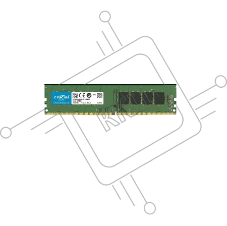 Память Crucial 8GB DDR4 2666 UDIMM.(RCISCT8G4DFRA266)(CT8G4DFRA266)