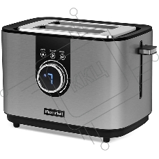 Тостер Rondell RDE-1202, серебро/черный
