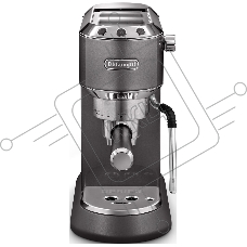 Кофеварка рожковая DeLonghi EC 885 GY серый/серебристый, исп. кофе - молотый, 1.1 л, 1300 Вт, 15 Бар.