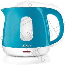Чайник электрический Sencor SWK 1017TQ 1 л, 1100 Вт, голубой