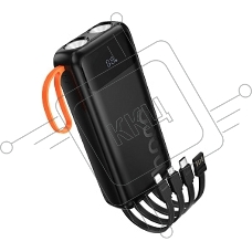 Портативный аккумулятор HOCO (6942007653374) J151A 20000mAh 1USB+1Type-C 2.0A, черный