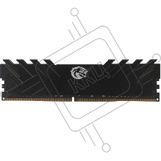 Оперативная память KingSpec, DDR4, 16Gb (1x16GB), 3200MHz, CL19, DIMM, радиатор, черный