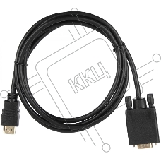 Кабель ACD-DHVM1-30B ACD-DHVM1-30B HDMI 1.4, Golden Plated,19m/15m, HDMI-VGA черный, 3м, (742330)