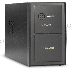 Источник бесперебойного питания ExeGate Power Back BNB-450.LED.AVR.4C13 <450VA/240W, LED, AVR, 4*C13, металлический корпус, Black>