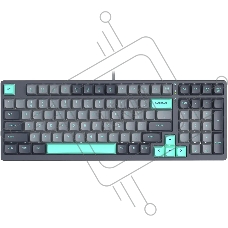 Клавиатура A4Tech Fstyler FS300 механическая черный/серый USB for gamer LED (FS300 PANDA ROCK)