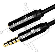 Кабель удлинит 3.5 Jack (M) - 3.5 Jack (F), 1.5м Telecom PRO <TAV7179M-1.5M>