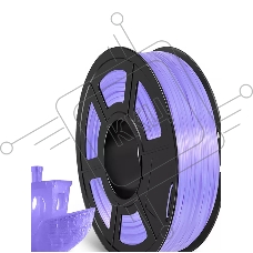 Филамент NVPRINT TPU Trans. Purple для 3D печати диаметр 1.75мм  длина 165 метров  масса 0,5 кг
