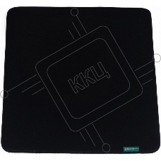 Коврик для мышки Raskat черный S (350*300, резина+ткань, прошитый край)