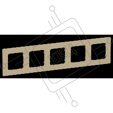 Рамка 5-местная РУ-5-К-ФлХ хаки FLITE