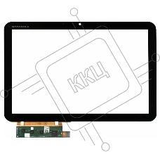 Сенсорное стекло (тачскрин) для Motorola Xoom MZ600 MZ604 MZ606, черное