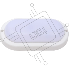 Светильник ДПО 15Вт 4000К IP65 230В овал ЖКХ настенно-потолочный КОСМОС KOC_DPO15WO1.4K