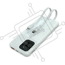 Портативный аккумулятор More choice (4620202550606) PB55-10 с кабелем 1USB 3.0A - 10000mAh белый