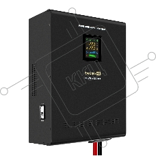 Источник бесперебойного питания (инвертор, синус, для котла, настенный) ExeGate FineSine SX-7000.LCD.AVR.2SH.T 7000VA/5000W, чистая синусоида, цветной LCD-дисплей, AVR, 2*Schuko+клеммы, линейно-интерактивный, внешняя батарея 48В до 200А·ч (поставляется от