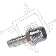 Переходник PATRIOT 1233/4 (елочка 8 мм 1/4