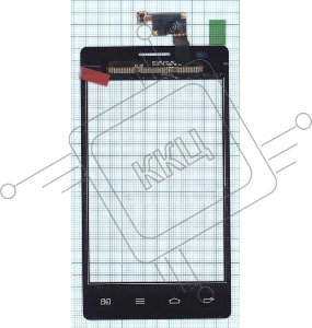 Сенсорное стекло (тачскрин) для LG Optimus L5 Dual E615, белое