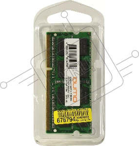 Оперативная память SO-DIMM DDR-III 2GB QUMO 1600MHz PC-12800 128Mx8 CL11 1,35V 204P Retail (QUM3S-2G1600T11L)
