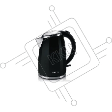 Чайник электрический Zelmer ZCK1274B 1.7л. 2200Вт черный корпус: металл