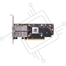 Сетевая карта NVIDIA ConnectX-7 OCP3.0 TSFF Adapter Card, 400GbE, NDR IB (default mod e), Single-port OSFP, Multi-Host and Socket Direct capable, PCIe 5.0 x16 , Crypto Disabled, Secure Boot Enabled, Thumbscrew (Pull Tab) TSFF Brack et
